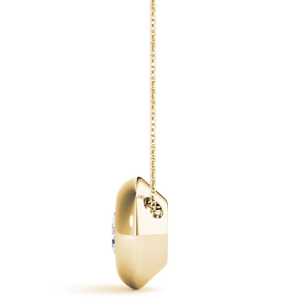 Special- Solitaire Diamond Bezel Pendant