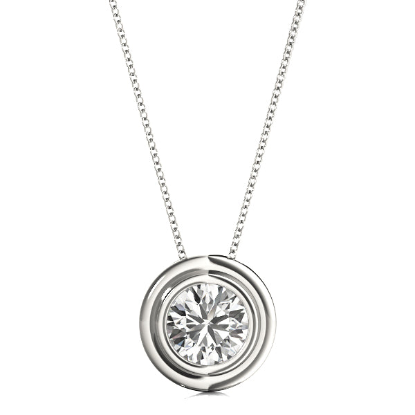 Special- Diamond Bezel Pendant