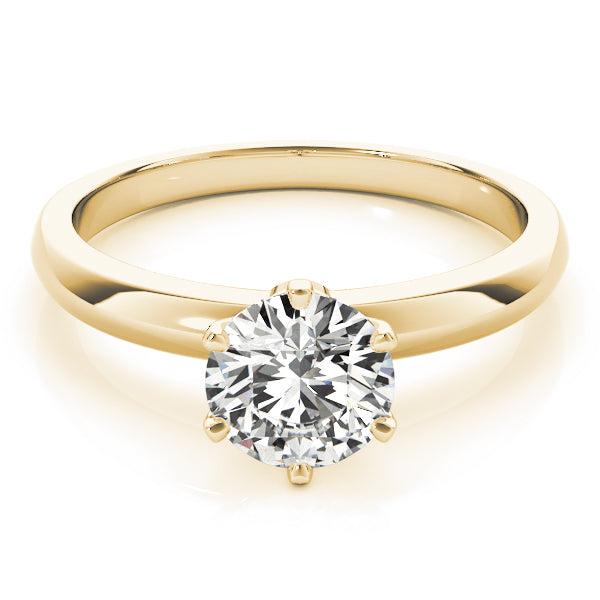 Yellow Gold Diamond Solitaire