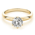 Yellow Gold Diamond Solitaire