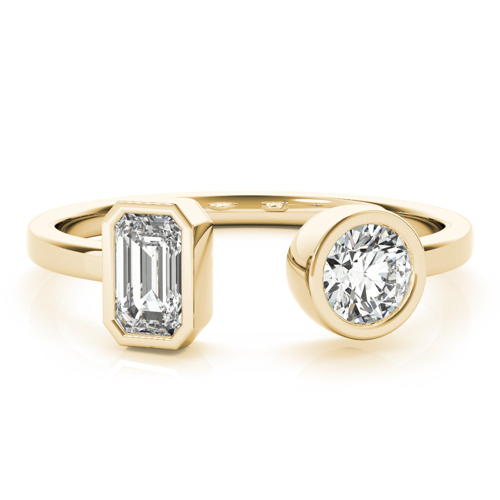 Brilliant Round et Emerald