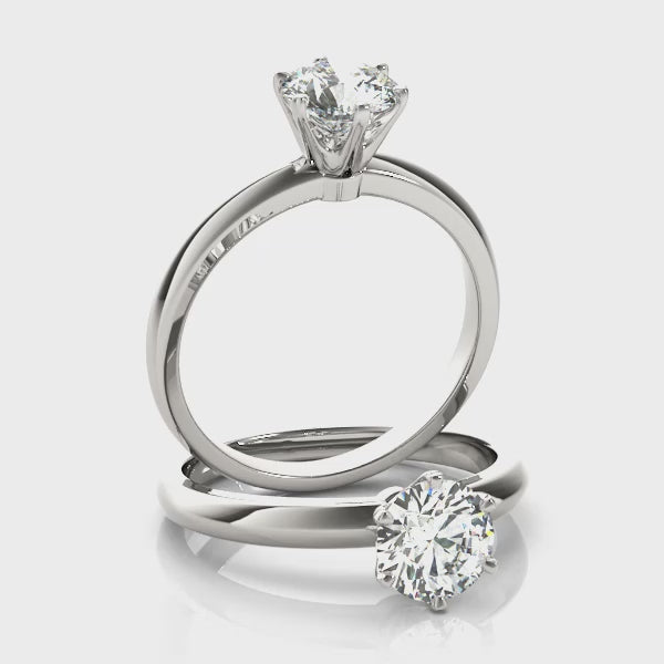 Platinum Diamond Solitaire